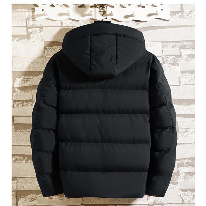 新品　rough フード付　中綿ジャケット ダウンジャケット メンズ 中綿ジャケット フード付き 中綿コート