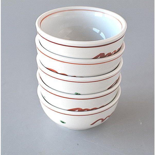 赤絵小鉢5客セット 小鉢 5個セット 小付け 赤絵ライン : 暮らしの器 - 通販 - Yahoo