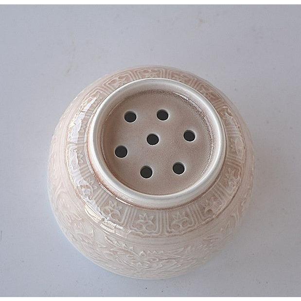 蓋つき碗 穴あき 蒸し碗 スモーキーピンク 蒸し器 : 暮らしの器 - 通販