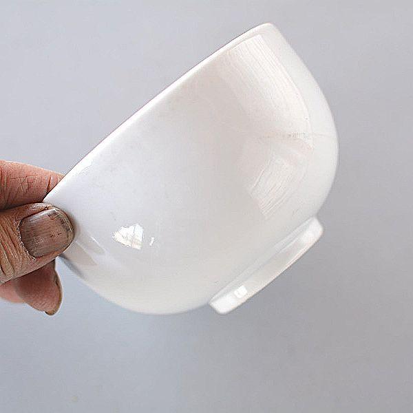 蓋つき碗 白 藍ライン 深型 煮物碗 汁椀 : 暮らしの器 - 通販 - Yahoo