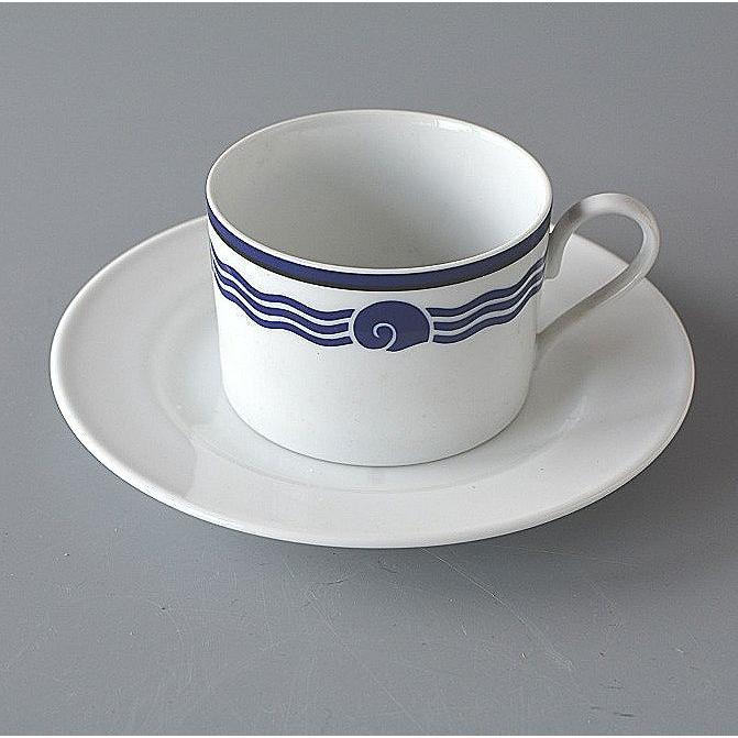コーヒーカップ ソーサー 3客セット 青い海辺 紅茶兼用 : 暮らしの器