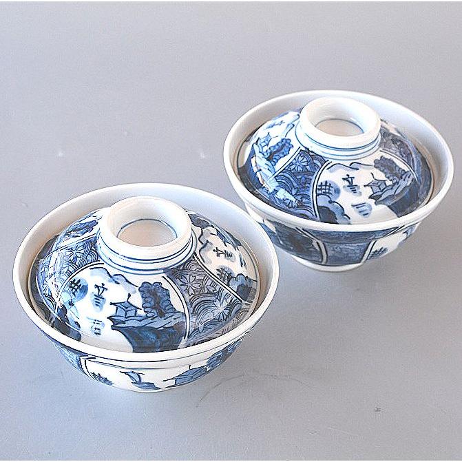 どんぶり 蓋つき丼 山水画 2客セット : 暮らしの器 - 通販 - Yahoo