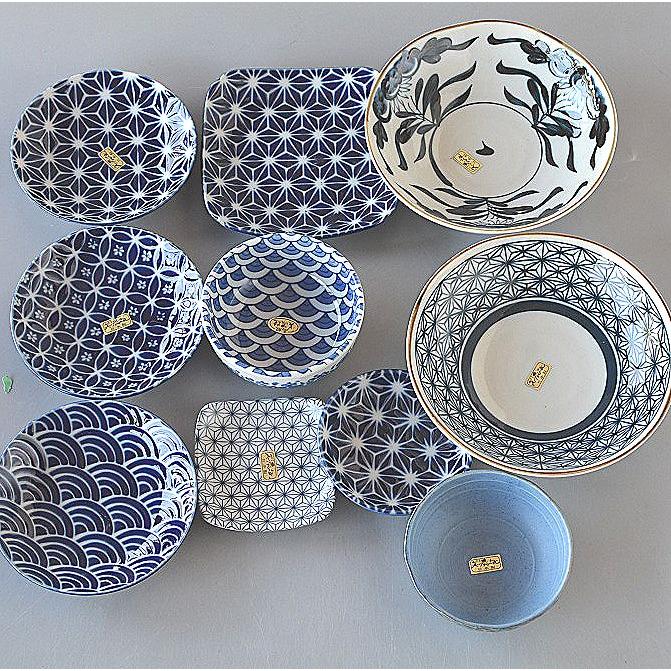 落ち着いた雰囲気の和食器10点セット Amazon.co.jp: 陶器食器 28点セット 56点セット 花柄 裏柄 白い磁器 6