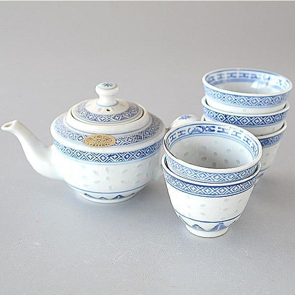 茶器セット 中国茶 ポット 湯飲み5個 : 暮らしの器 - 通販 - Yahoo 
