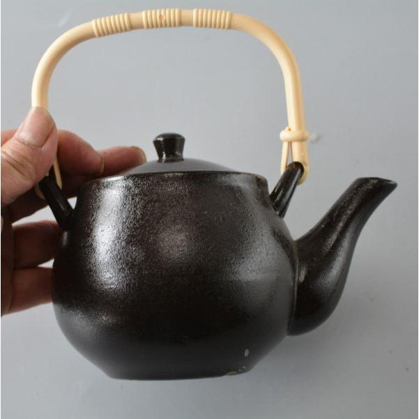 急須 土瓶 黒マット つる 茶漉しつき : 暮らしの器 - 通販 - Yahoo