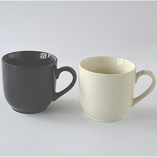 マグカップ 2個セット ブラック ホワイト : 暮らしの器 - 通販 - Yahoo 