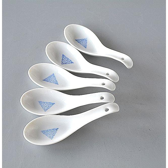 レンゲ 5本セット 青い三角 : 暮らしの器 - 通販 - Yahoo!ショッピング