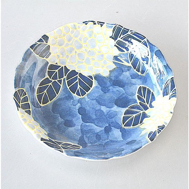 中皿 盛皿 あじさい 紫陽花 : 暮らしの器 - 通販 - Yahoo!ショッピング