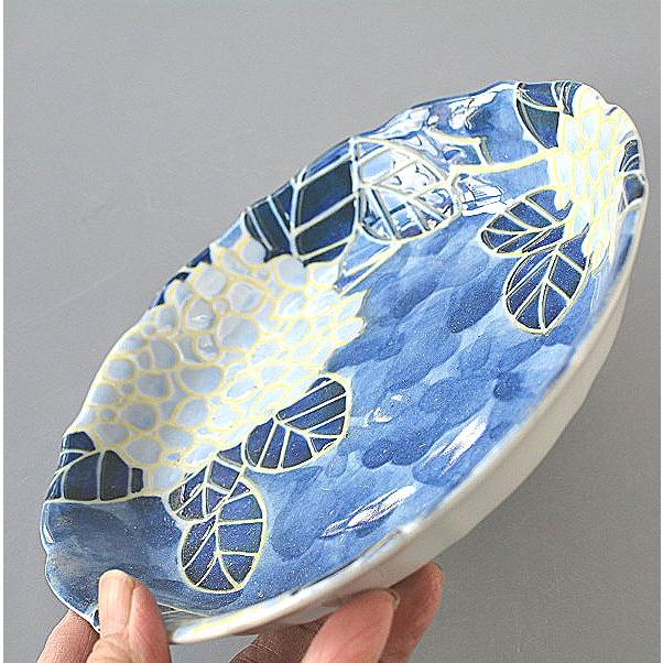 中皿 盛皿 あじさい 紫陽花 : 暮らしの器 - 通販 - Yahoo!ショッピング