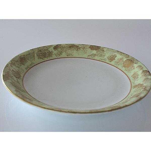 金の皿　インテリア 飾り皿 しだれ桜