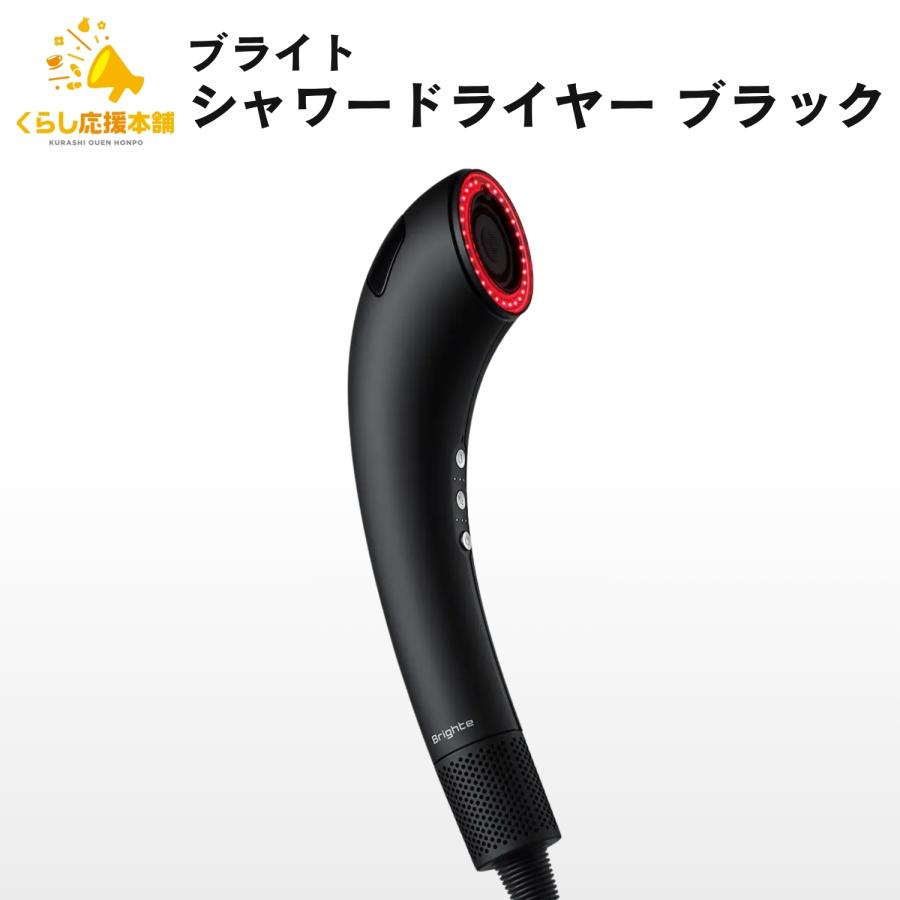 Brighte シャワードライヤー BRT-SD173 ブラック Brighte（ブライト） シャワードライヤー BRT-SD173 ブラック
