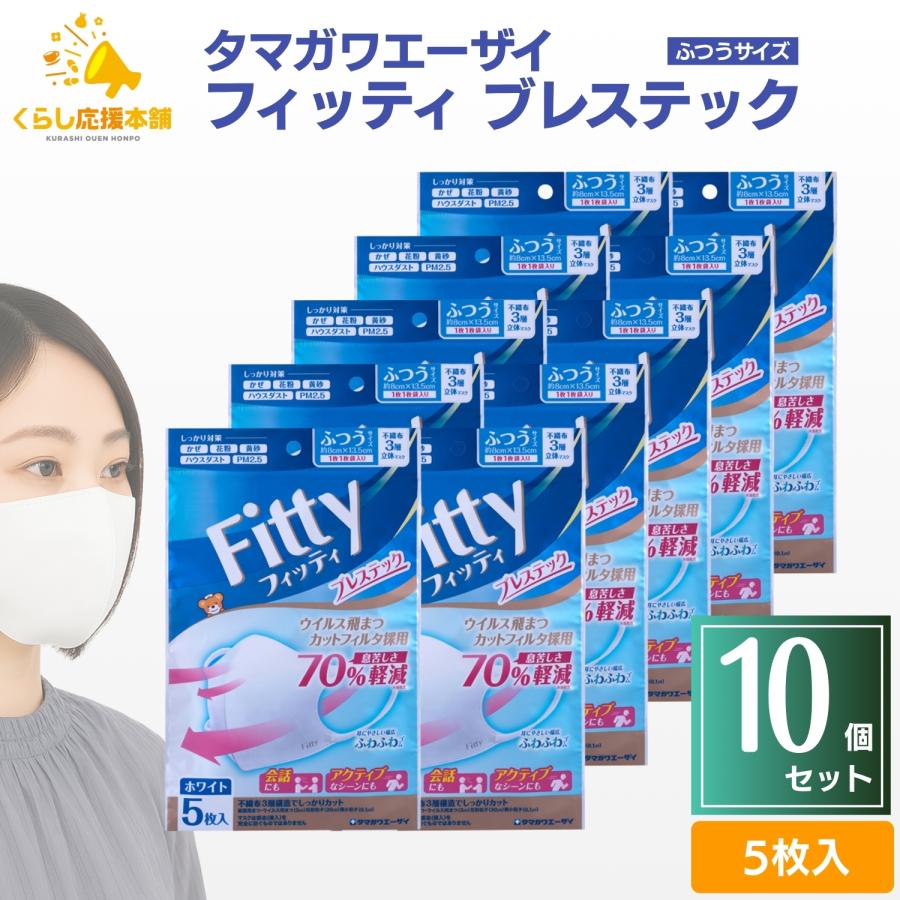 Fitty 送料無料 10袋セット タマガワエーザイ フィッティ ブレステック