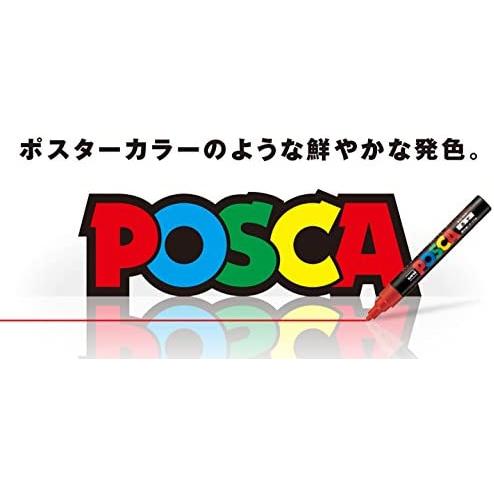 29色セット 三菱鉛筆 uni ポスカ 水性マーカー 中字丸芯 PC-5M｜kurasio-en｜05
