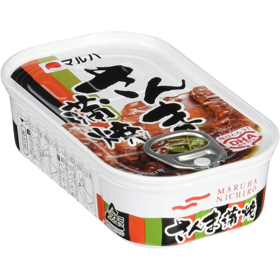 Maruha Nichiro - 【新品・匿名配送・送料無料】マルハニチロ さんま蒲焼 ×30点 MARUHA NICHIRO マルハニチロ さんま蒲焼 缶詰 100g×30缶（1缶