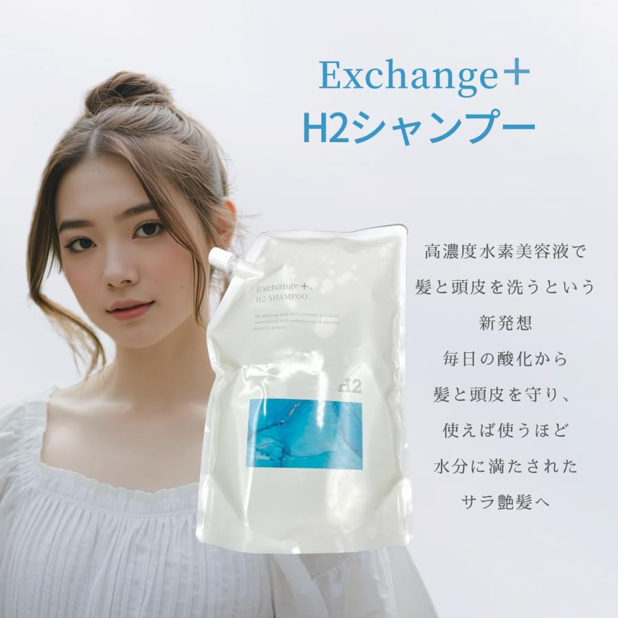 3個セット ストリ エクスチェンジプラスH2シャンプー 1000ml 詰め替え