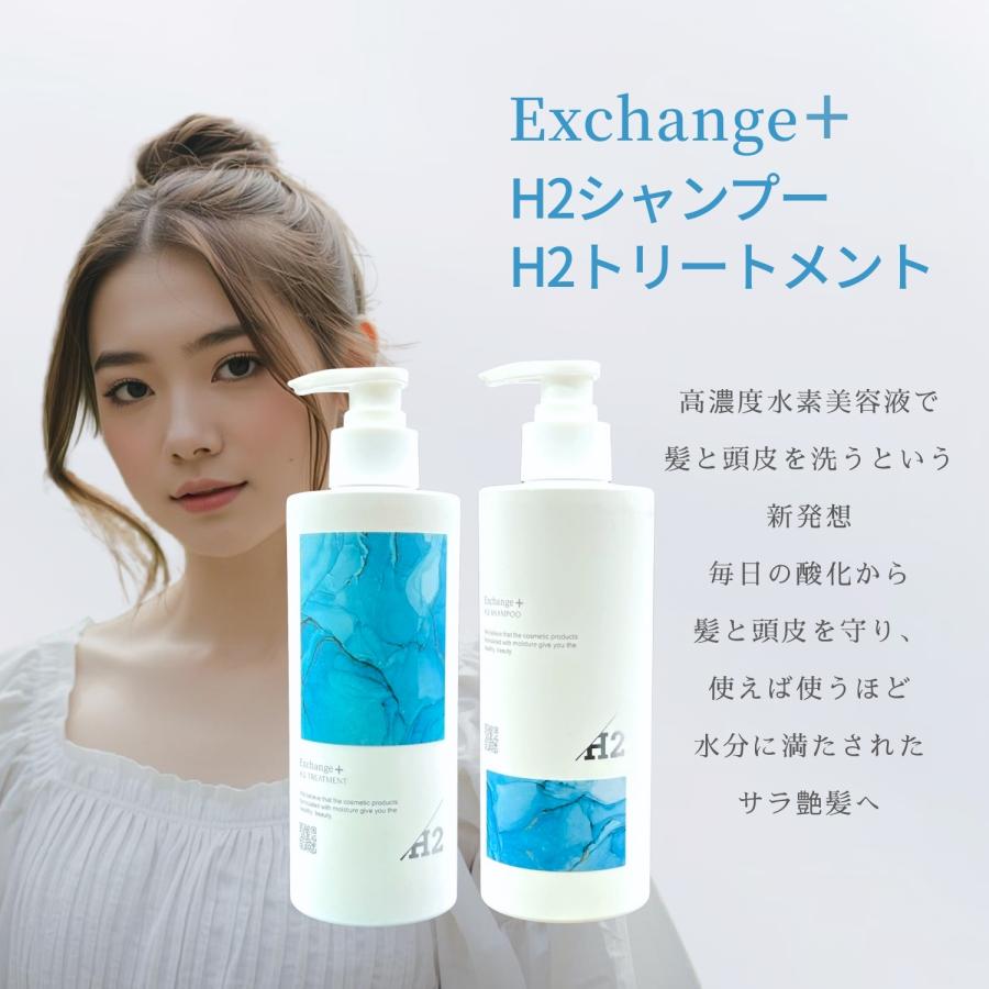各1個セット ストリ エクスチェンジプラスH2シャンプー 300ml +