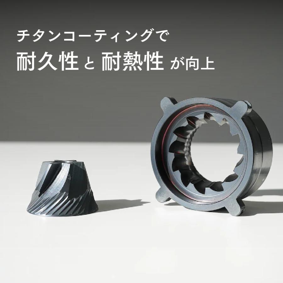 公式店 特別セット Varia VS3 Grinder (第二世代) + 替刃セットヴァリア 電動 ミル コーヒー グラインダー コニカル 臼式 エスプレッソ おしゃれ 小型 kurasuの画像