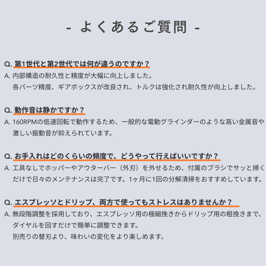公式店 Varia VS3 Grinder (第二世代) ヴァリア 電動 ミル コーヒー