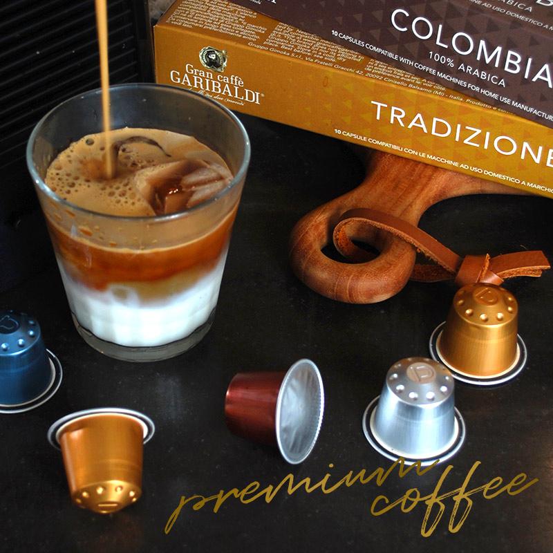 GARIBALDI PREMIUM イタリア産 ネスカフェ ネスプレッソ 互換 アルミ 