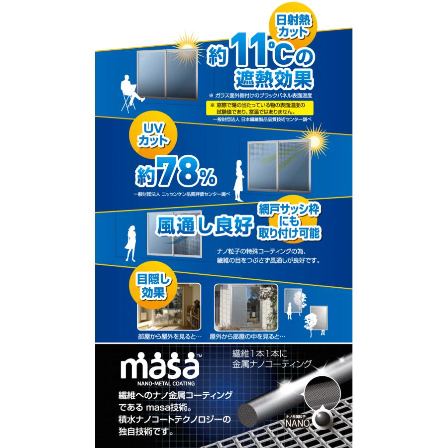 遮熱シート クールアップ 窓に貼るだけ 2枚セット 100cm×200cm 2枚入り