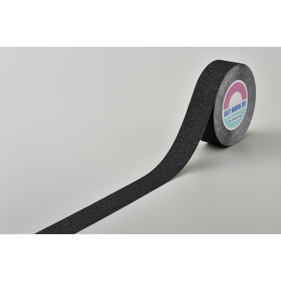 滑り止めテープ（表面樹脂タイプ）　室内・平面用　 黒 ASJ-518BK