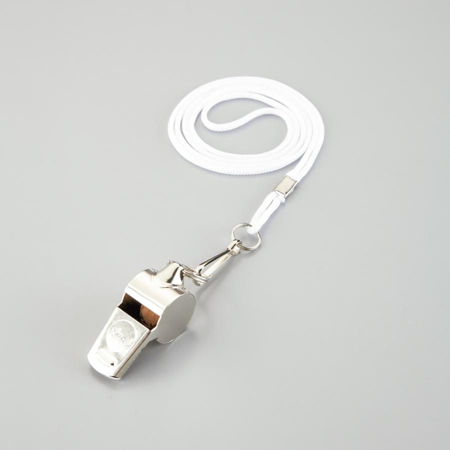 ホイッスルシルバー 日本緑十字社 笛(ホイッスル) シルバー 笛-1 全長40mm 真鍮製 144001