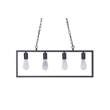 照明器具 LED電球対応 4灯 ペンダントライト レトロ ライト LHT-741 東谷