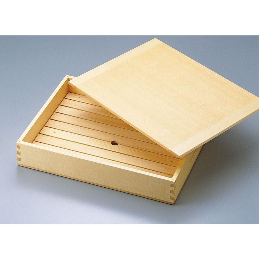 ネタ箱（中）目皿・木製蓋付 : 4988484355846 : くら助 - 通販 - Yahoo 