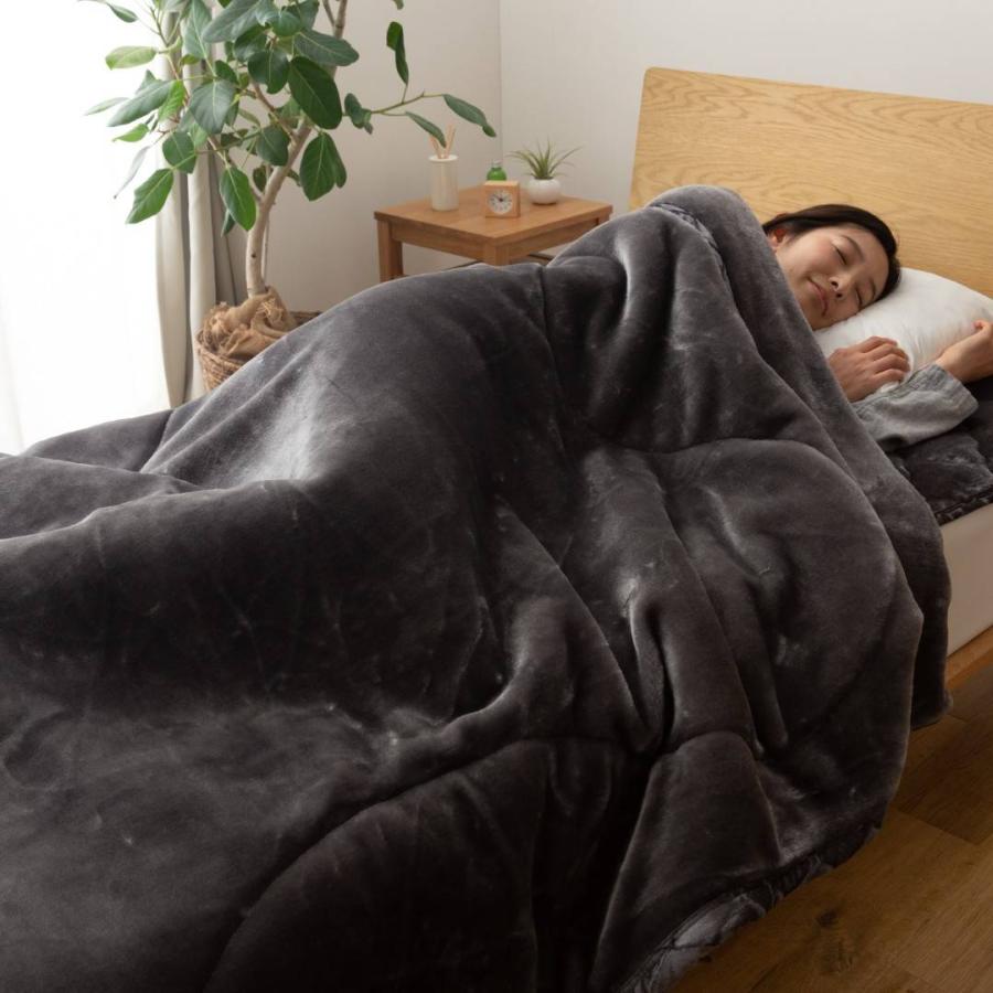 TEIJIN（テイジン） 帝人 極厚であったかいTEIJINの縦型わた入りの毛布