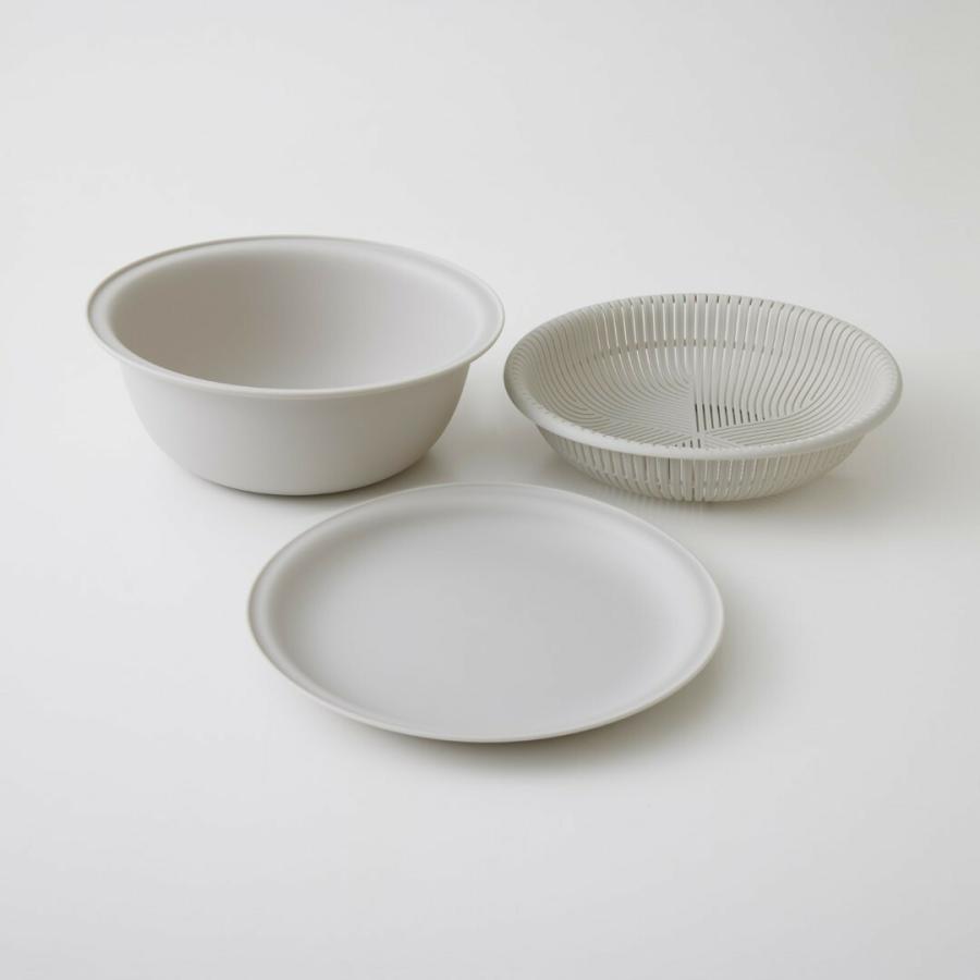 marna（マーナ） ザルボウル 21cm ざる ボウル ボール トレー 耐熱