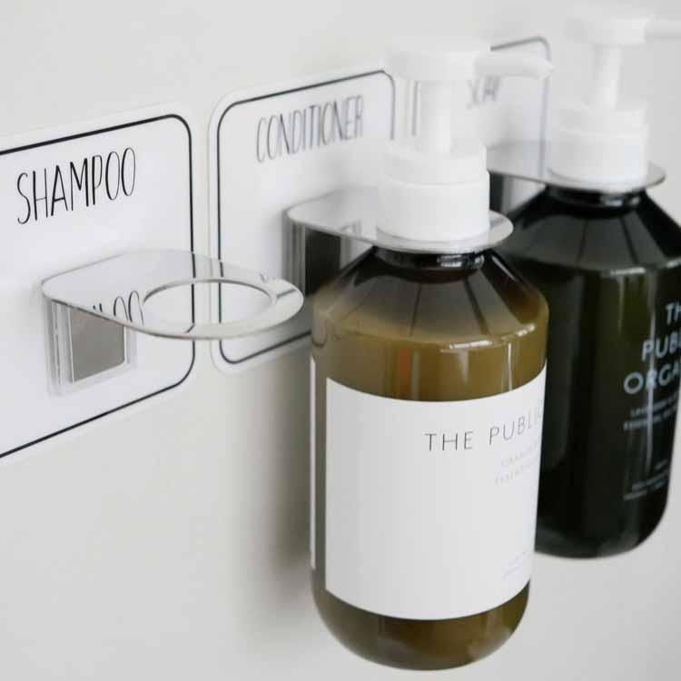 オテル ステンレス シャンプーボトルホルダー パラデック めざましテレビ ヒルナンデス 収納 お風呂 バス ランドリー 浮かせる 洗面所 モノトーン おしゃれ Otl 95msh 生活雑貨 Kurasuno ヤフー店 通販 Yahoo ショッピング