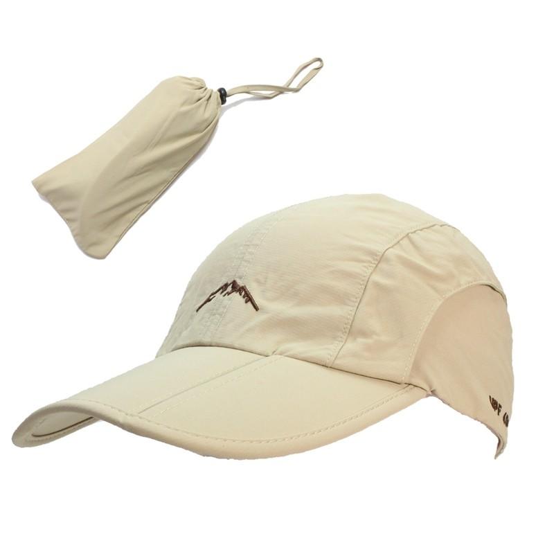 i-loop 折り畳み 帽子 スポーツキャップ スポーティ キャップ 防水 UVカット メッシュ 通気 速乾 男女兼用 メンズ レディース