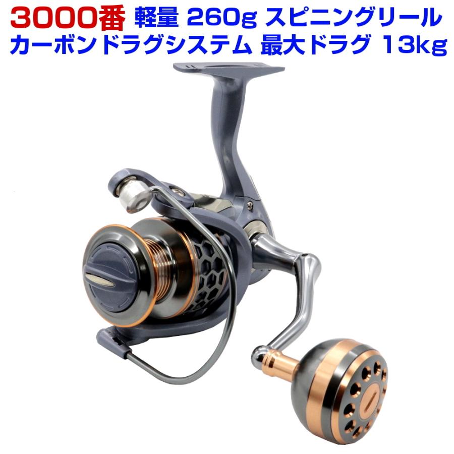 i-loop スピニングリール 3000番 軽量 最大ドラグ 13kg リール i-loop スピニングリール 3000番 軽量 最大ドラグ 13kg リール