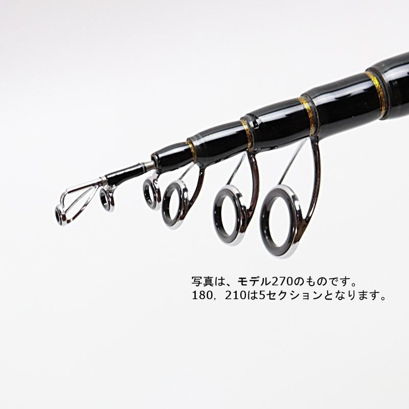 I Loop 釣り竿 ルアーロッド シーバスロッド 180 5 90ft 軽量 コンパクト カーボンロッド ステンレス Kガイド 振出 式 釣竿 投げ竿 収納 袋 付 Tkp0501 Lu180 アウトドア バッグ専門 くらスペ 通販 Yahoo ショッピング