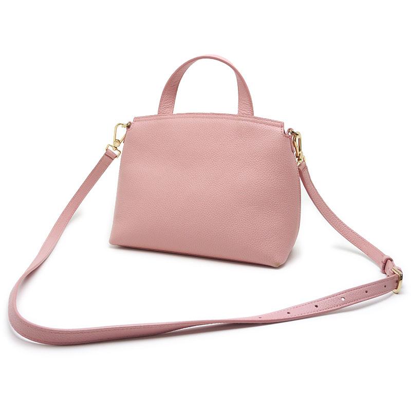 ☆超美品☆送料無料☆FURLAフルラレザー2WAYハンドバッグ☆ピンク系☆ FURLA（フルラ） FURLA 2WAYハンドバッグ レザー ピンク 斜め掛け可