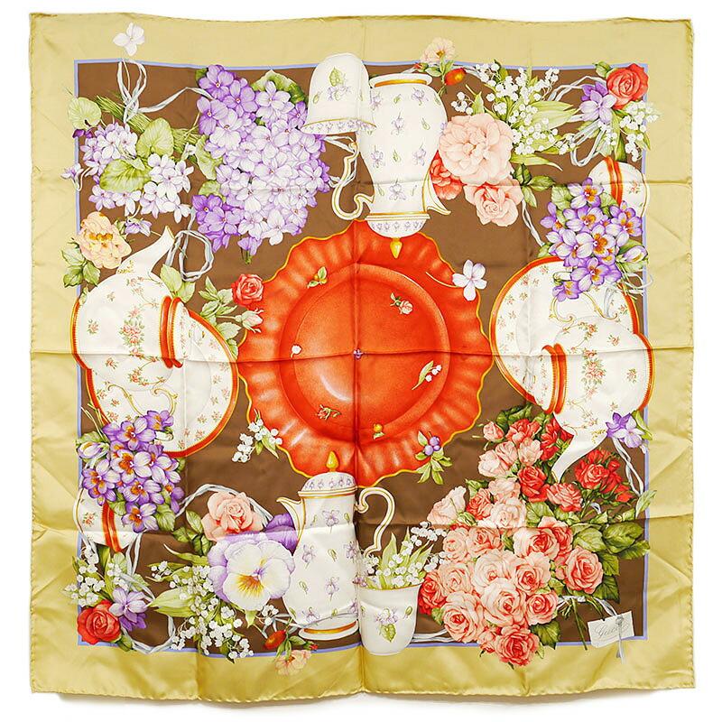 美品 グッチ GUCCI 大判 スカーフ