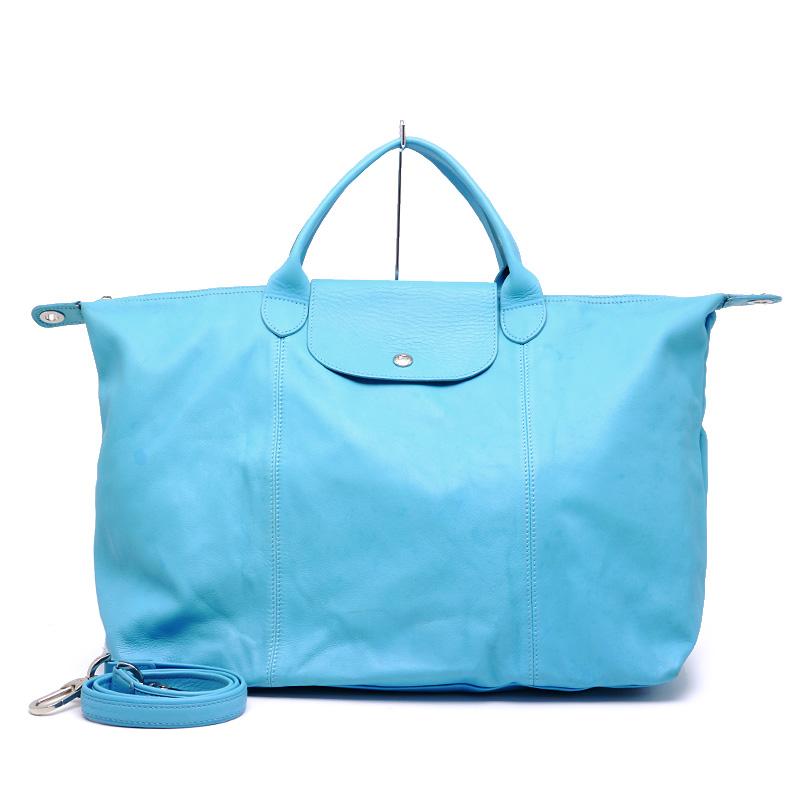 ロンシャン Longchamp 質屋クラタセブンのロンシャン ル プリアージュ キュイールm 2wayハンドバッグ 肩掛け Longchamp レザー 肩掛け 3sh0576 ブルー系 サイズ対応 質屋クラタセブン 即納送料無料 の