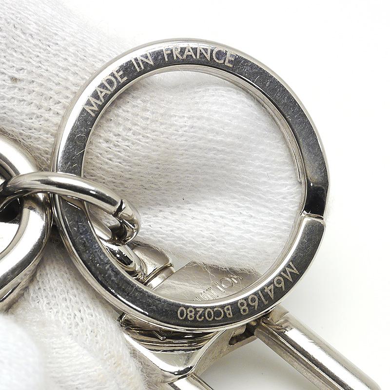 良品　LOUIS VUITTON ポルトクレ　ドラゴンヌ モノグラム　エクリプス ルイヴィトン キーリング レディース キーホルダー ポルトクレ