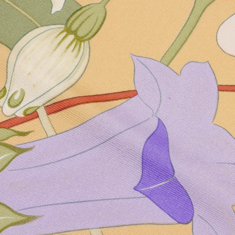 エルメス HERMES カレ90 「Flora Graeca（ギリシャの花）」 スカーフ 