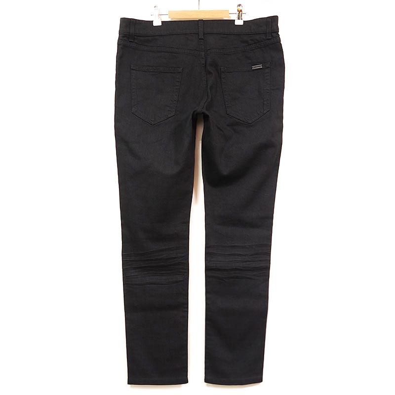 サンローラン SAINT LAURENT スリムフィットジーンズ コットン メンズ