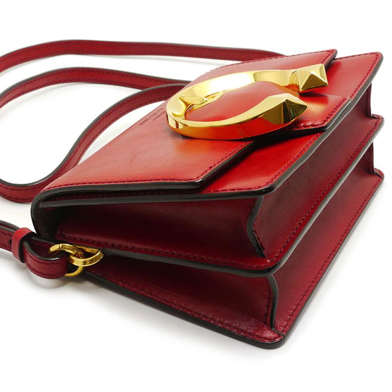 ジミーチュウ　マデリン　ハンドバッグ　 ショルダーバッグ　保存袋付き JIMMY CHOO ジミーチュウ マデリンショルダーバッグS レザー