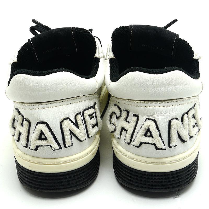 CHANEL シャネル G35934 スニーカー バックロゴ ローカット CHANEL シャネル G35934 スニーカー バックロゴ ローカット