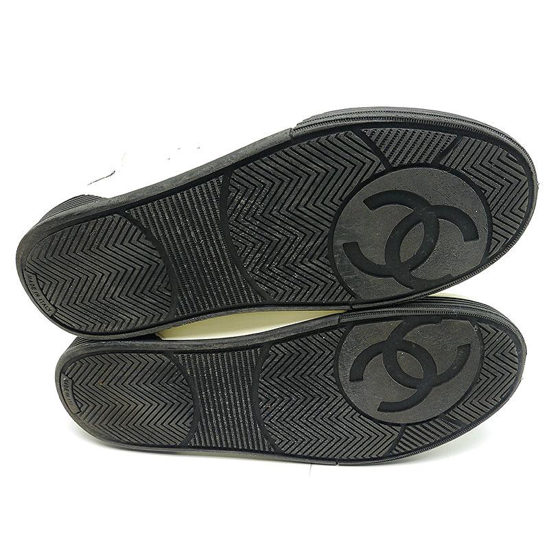CHANEL シャネル G35934 スニーカー バックロゴ ローカット CHANEL シャネル G35934 スニーカー バックロゴ ローカット