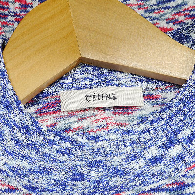CELINE（セリーヌ） ミックスニット マルチカラー サイズM セーター