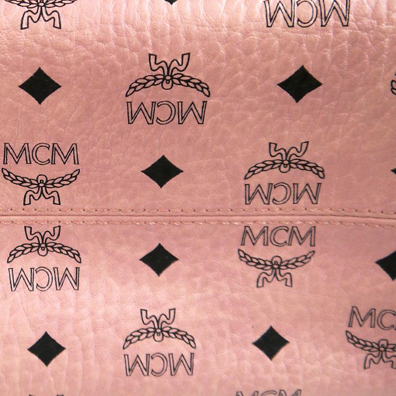 エムシーエム MCM ホーボーバッグ ワンショルダーバッグ ピンク