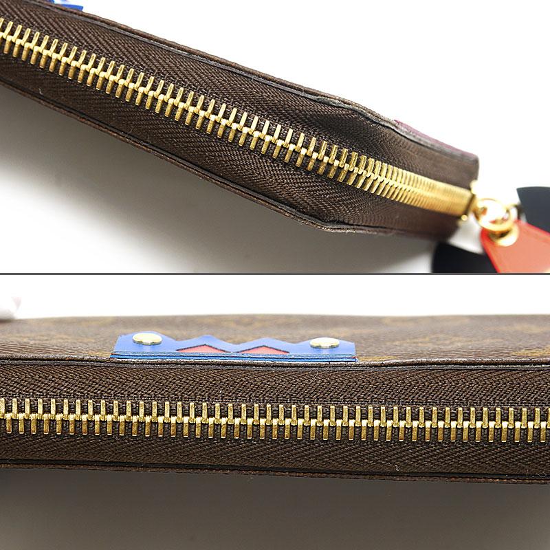 ルイヴィトン モノグラム トーテム ジッピーウォレット M61349 ジッピー・ウォレット ルイヴィトン Louis Vuitton LV ジッピー