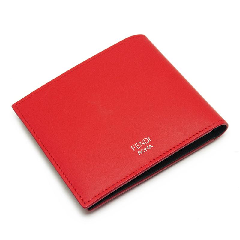 美品】フェンディ バッグバグズアイ モンスター 二つ折り札入れ 財布