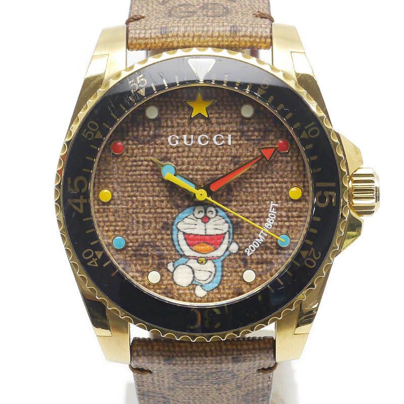 GUCCI グッチ ドラえもんコラボ ダイブウォッチ メンズ腕時計 GUCCI グッチ ドラえもんコラボ ダイブウォッチ メンズ腕時計