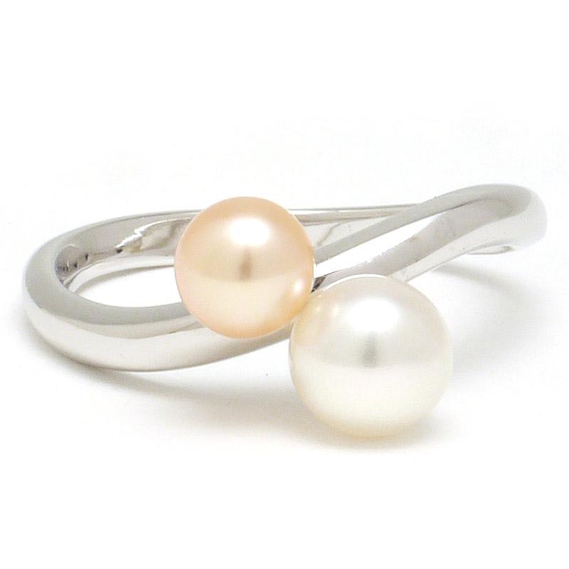 TASAKI真珠　パールリング TASAKI タサキ パールリング #13.5 約13.5号 シルバー 真珠約5.2