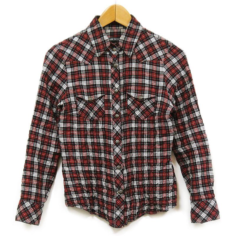 CHROME HEARTS クロムハーツ Chrome Hearts チェックシャツ CHROME HEARTS クロムハーツ Chrome Hearts チェックシャツ